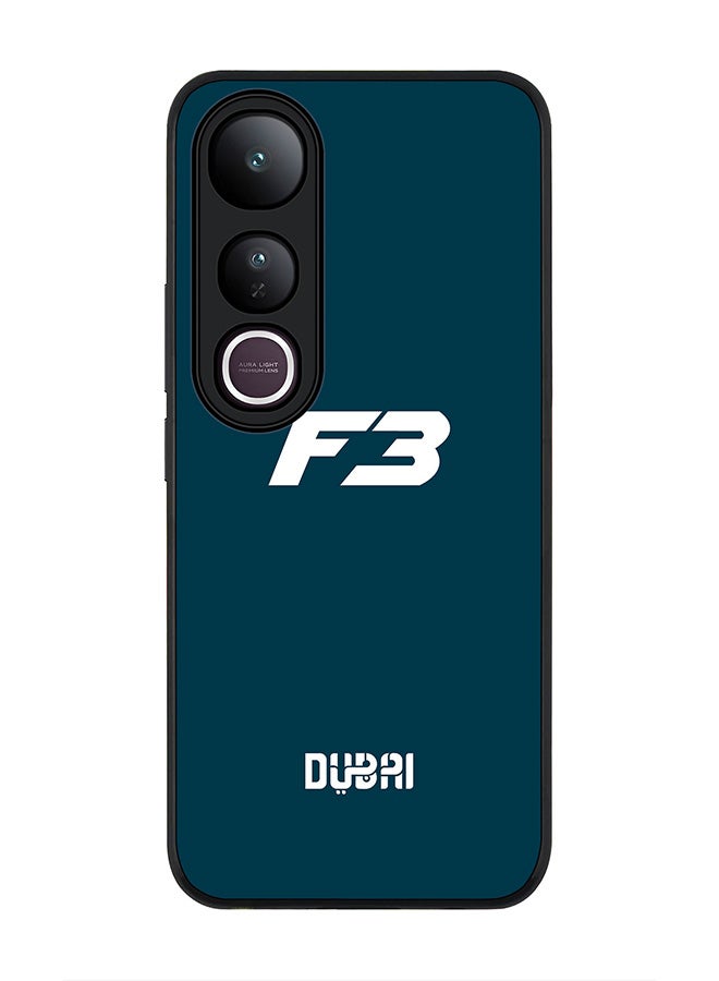 Stylizedd For vivo V50 Lite Case,Slim fit Camera Protection, Shockproof Thin Phone cover  -  Faz3 Dubai Blue