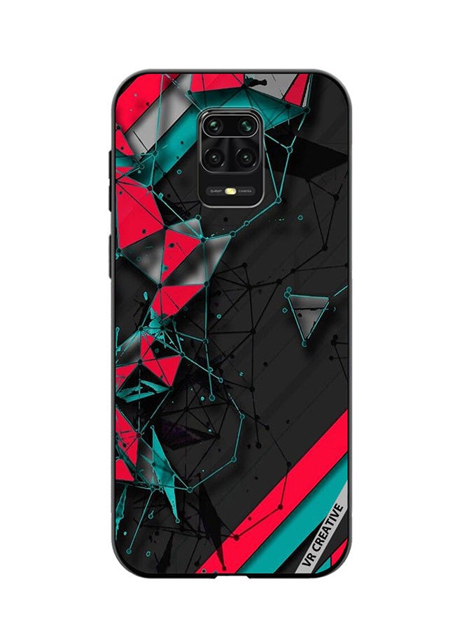 VR CREATIVE Protective Case Cover For Xiaomi Mi Note 10 Lite 5G Tech Pattern Design Multicolour  - Image 1