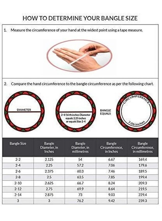 AFAST Stylish Red Glass Bangle Kada Set - Pack Of 4, Perfect For Bridal Functions & Wedding Parties - Image 5