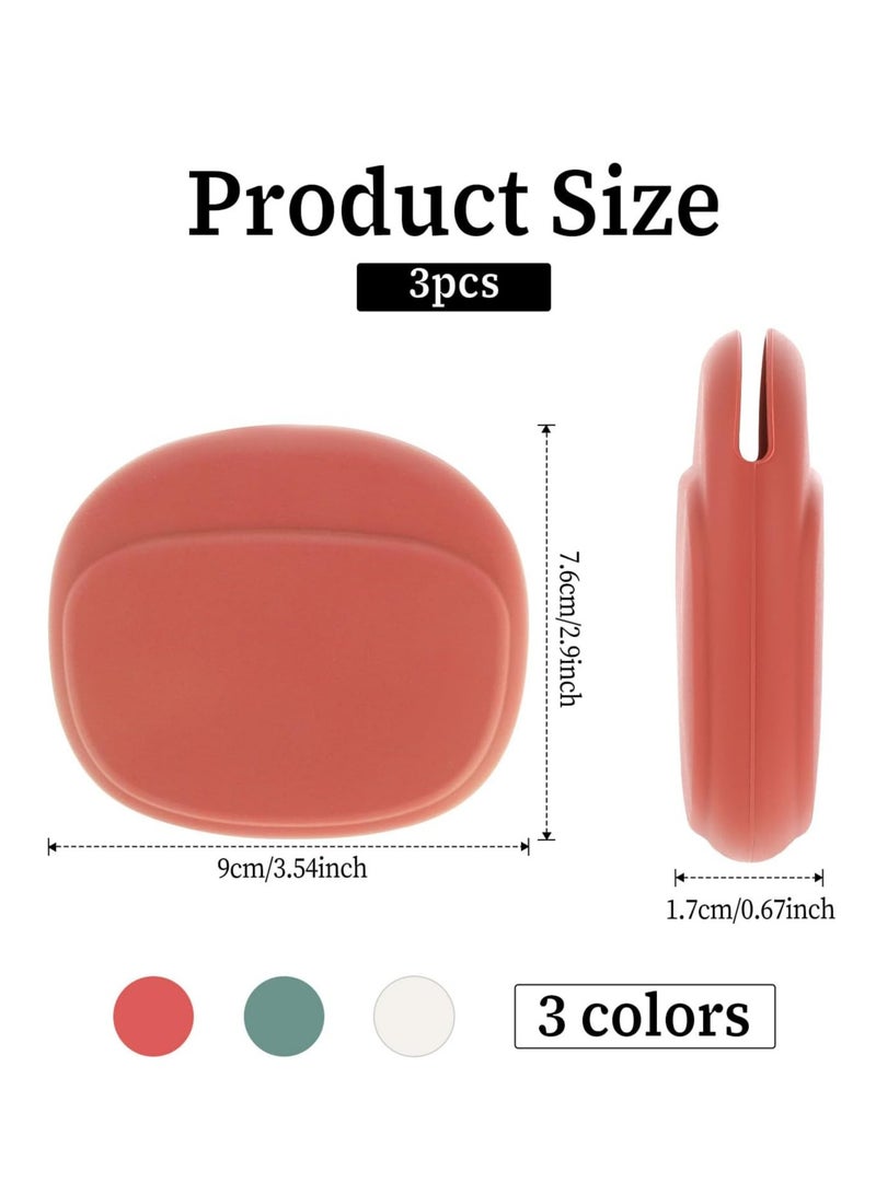 Oasisgalore 3 Pcs Silicone Headphone and Cable Organizer Set, Portable Pouch for Home, Office, School, and Travel.  - Image 2