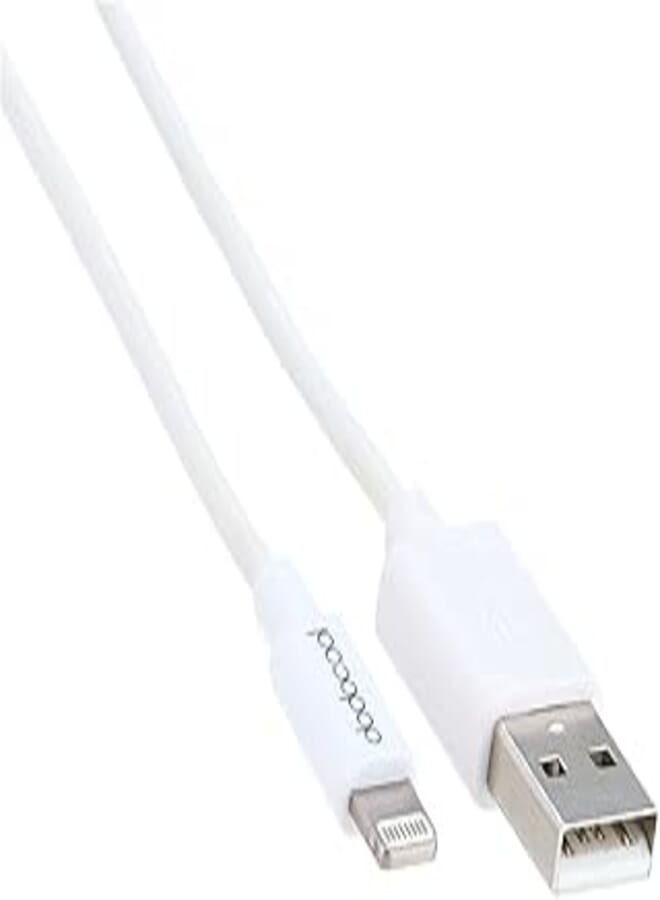 Dodocool kx1929 lightning to usb cable - white