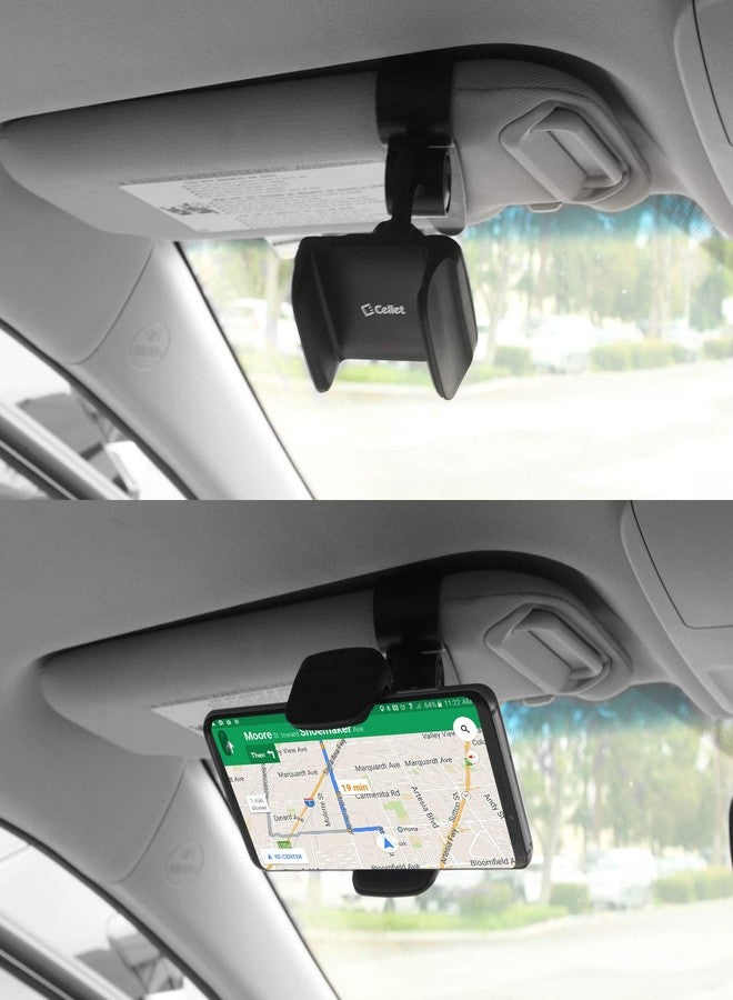 Cellet Adjustable Sun Visor Phone Mount with 360-Degree Rotation Compatible with iPhone 15 Pro Max Plus, iPhone 14 Pro Max Plus, Google Pixel 8 Pro and More - Image 5