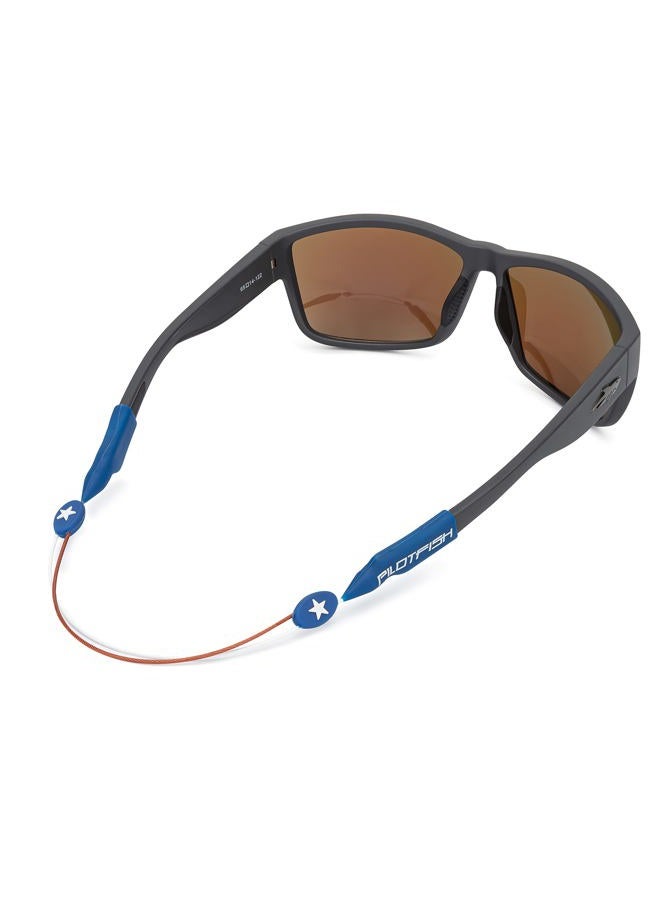 Pilotfish No Tail Adjustable Eyewear Retainer Cable Strap: Sunglasses, Eyeglasses, Glasses (16 Inch, Freedom) - Image 1