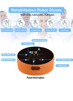 Generic Rehability Robot Gloves Hand Stroke Recovery Equipment Hand Dysfunction Patient Training Device Stroke Hemiplegia Finger Orthosis for Long Term Relief Finger Cramps ﻿  - Image 3