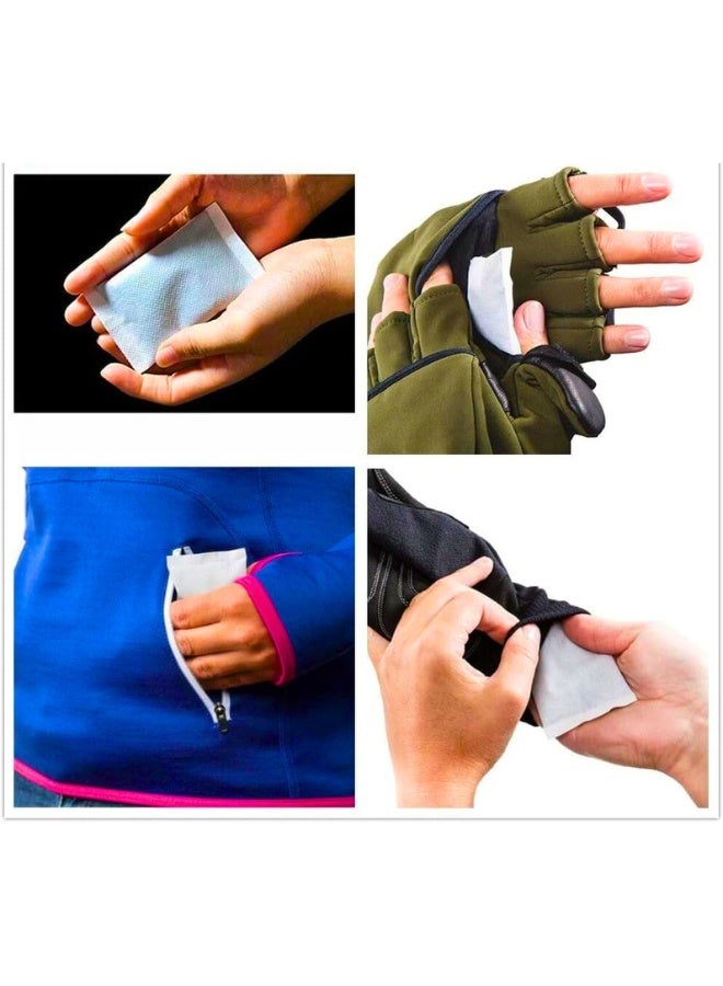 Hand & Foot Warmers-Disposable Heat Pad,Hot Hands Hand Warmers, Long Lasting Safe Natural Odorless Air Activated Warmers,Perfect for Camping,Outdoor Skiing,Travel - Image 5
