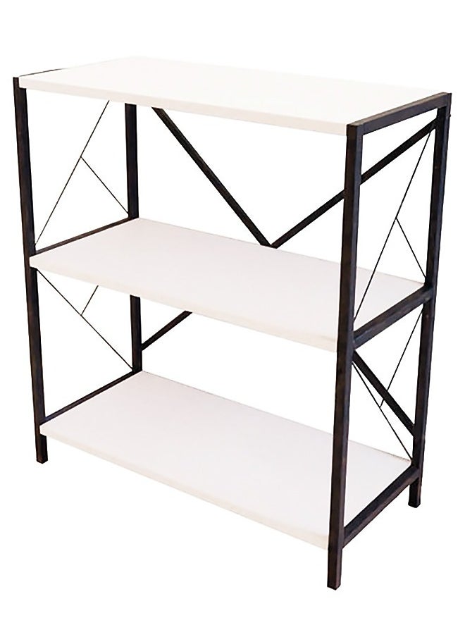 AGD - Modern Console Table, Coffee Corner Table, Side Table for Entryway and Living Room to Arrange and Organize Your Needs, White, Wood - Image 1