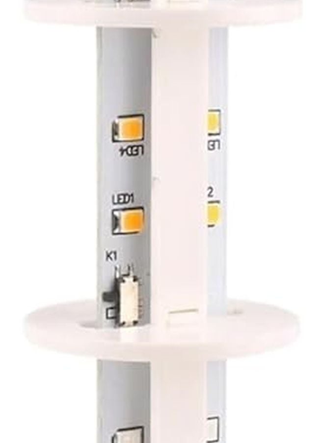 ضوء إشارة LED صناعي 3 طبقات صوتية 45 مم مصباح إنذار بجهد AC110 220V DC12V 24V - Image 4