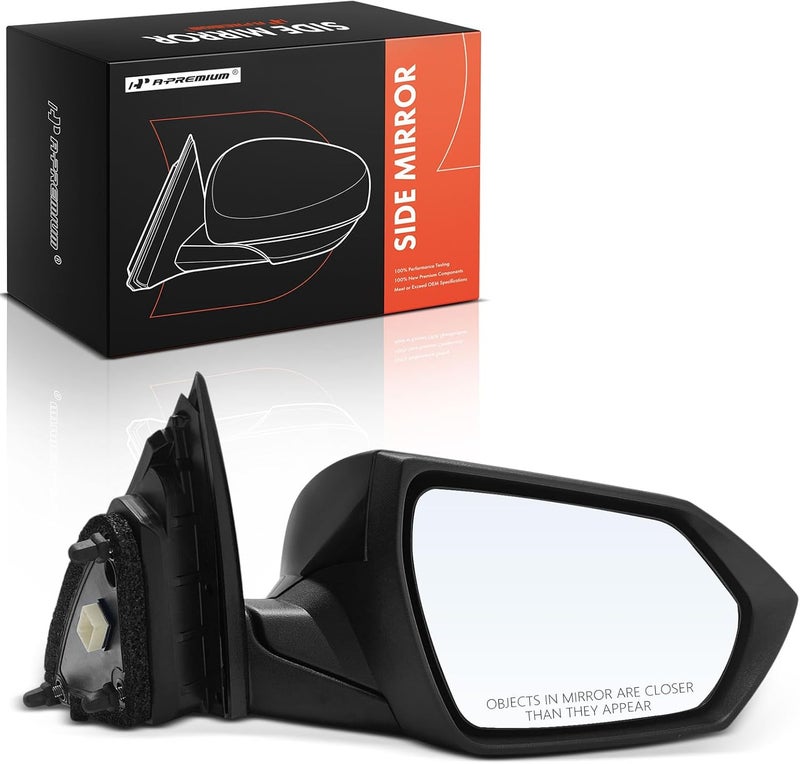 A-Premium Passenger Side Power Door Mirror for Hyundai Elantra - Image 1