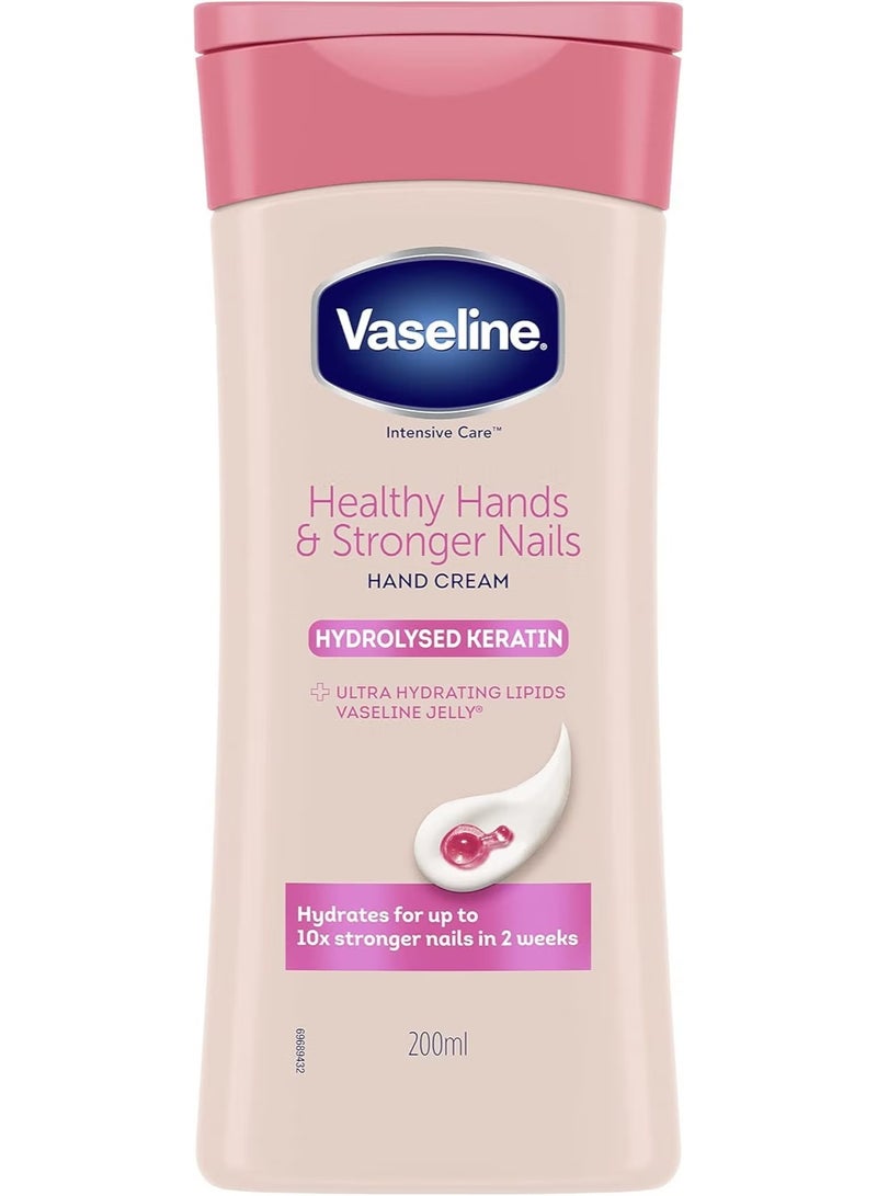 Vaseline 3 x Vaseline Intensive Care Hand Cream Hand Nail 200 ml - Image 1