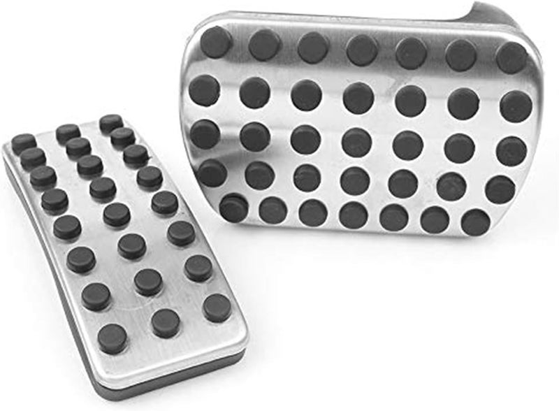 Wivplex Stainless Steel Car Pedal Pad Cover Set - Image 2