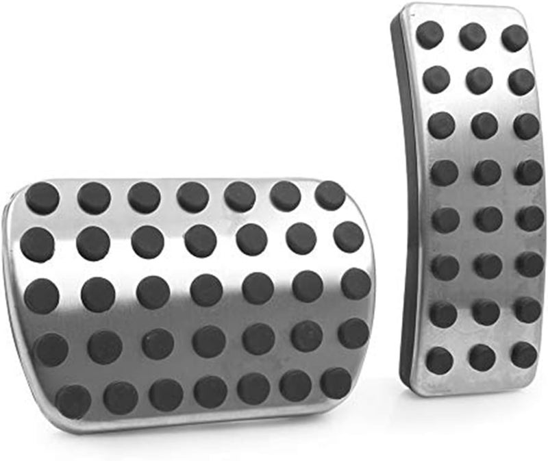 Wivplex Stainless Steel Car Pedal Pad Cover Set - Image 5