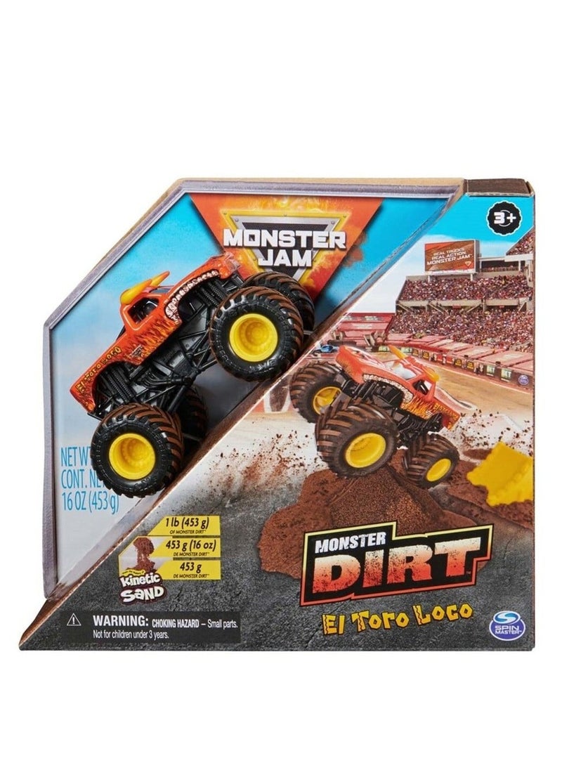 SPIN MASTER Monster Jam Dirt Starter Set 1:64 Scale Vehicle  - Image 1
