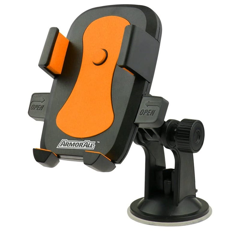 Armor All Phone Mount for Cars 3in1 Phone Holder Suction Dashboard Windshield Vent Mount 360 Rotation Fits iPhone Max Android and All Smartphones 35 inch Grip Quick Release Button - Image 2