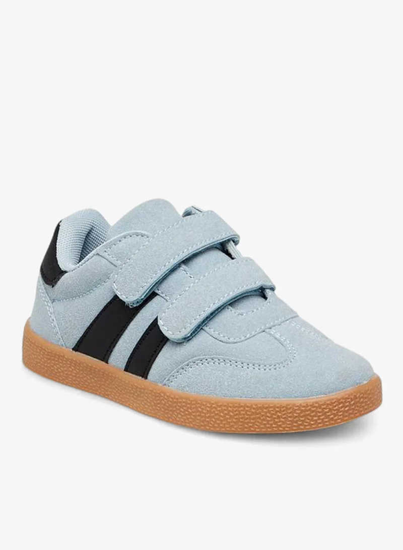 LBL By Shoexpress Panelled School Sneakers With Hook And Loop Closure
