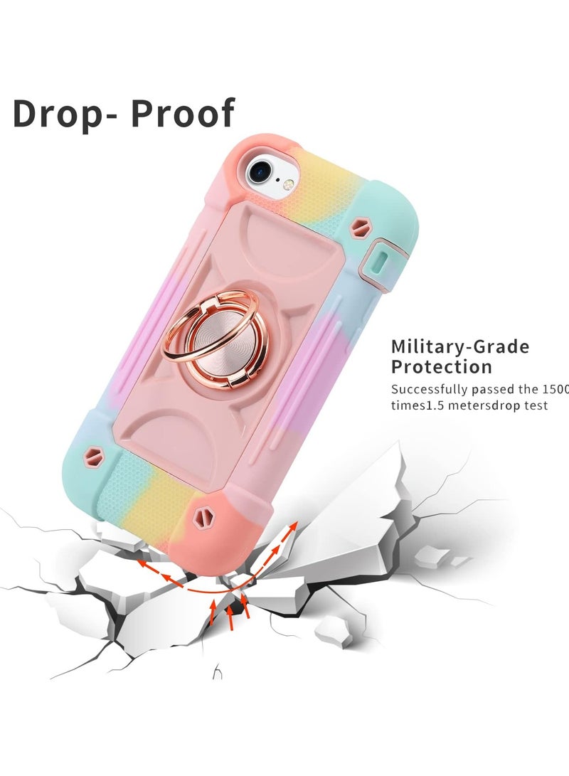 General iPhone Se2 iPhone 6 6S Phone Cases iPhone 7 iPhone 8 Phone Cases  with Loop Stand Heavy Duty Shock Resistant Phone  - Image 2