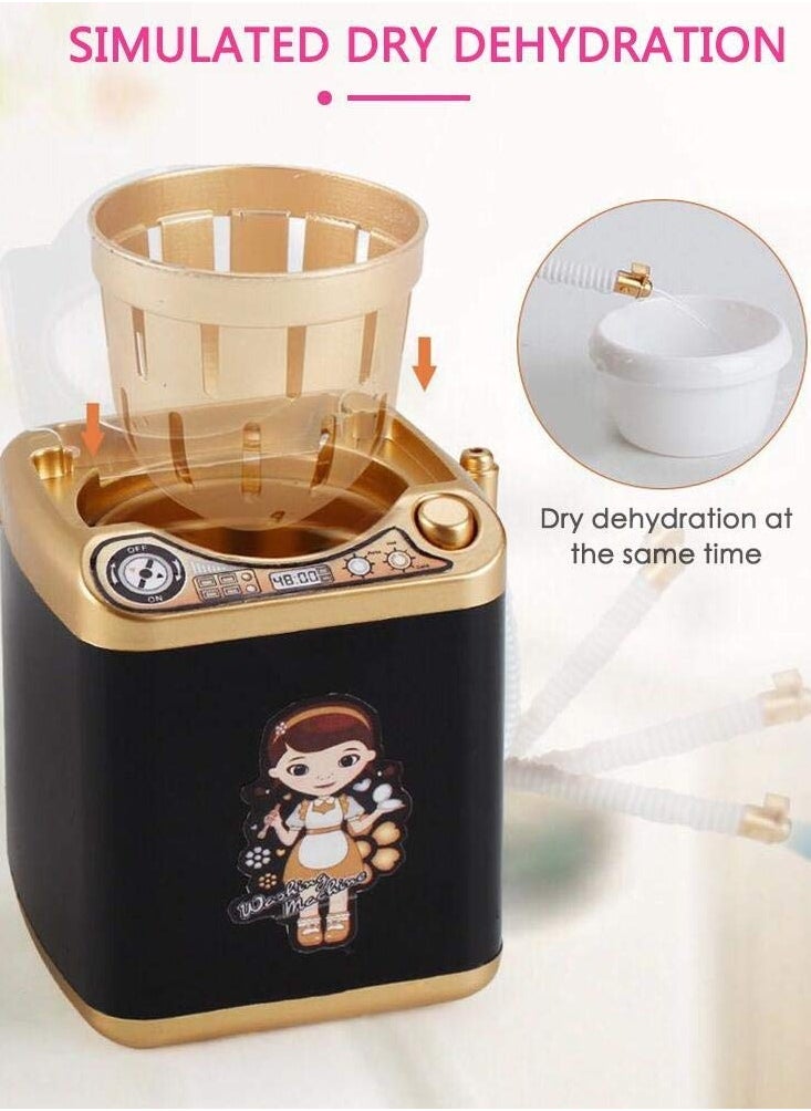 ORiTi Mini Makeup Brush Cleaner Device Plastic Electric Automatic Washing Machine Sponge  - Image 5