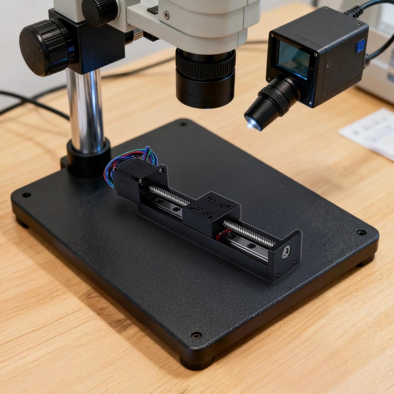 Precision Linear Actuator, 125mm Rail, for DIY CNC Projects - Image 5