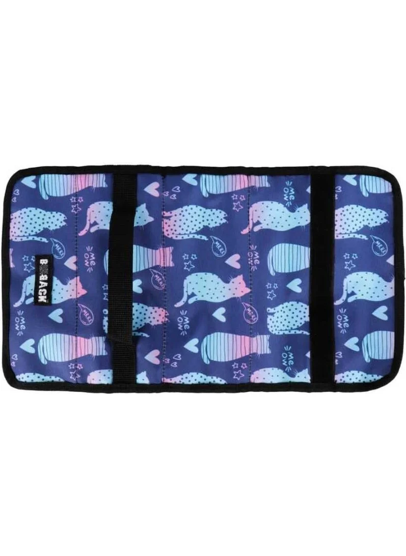 هوبي ماركت ارت Hobby Market Art 4 Section Pencil Bag Pencil Case Cat Gradient
