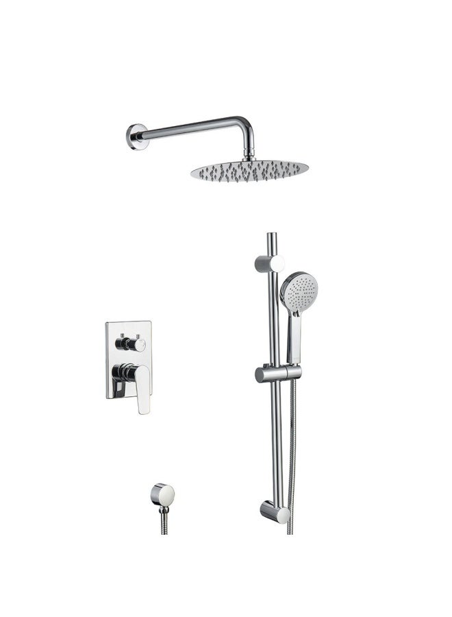 DANUBE HOME مجموعة خلاط دش مخفي ميلانو كالي كروم - صنع في الصين - Image 1