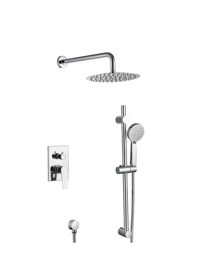 DANUBE HOME مجموعة خلاط دش مخفي ميلانو كالي كروم - صنع في الصين - Image 3