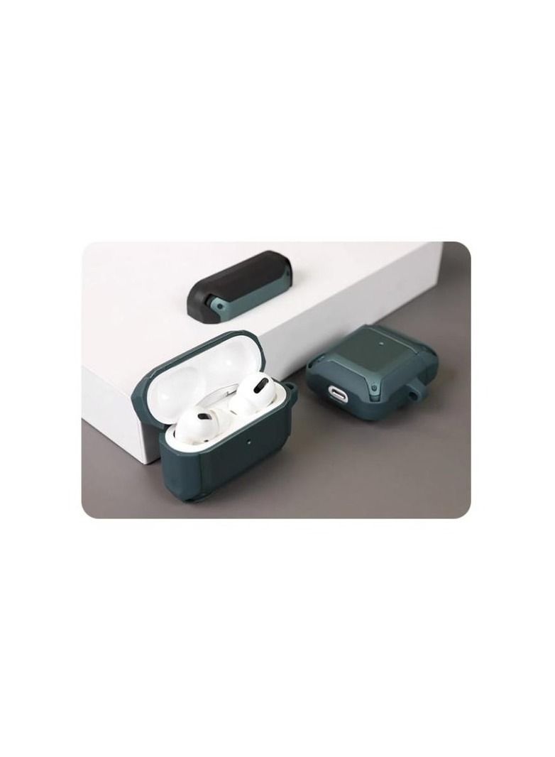 براندتك جراب Air pod Pro بغطاء واقٍ - Image 1