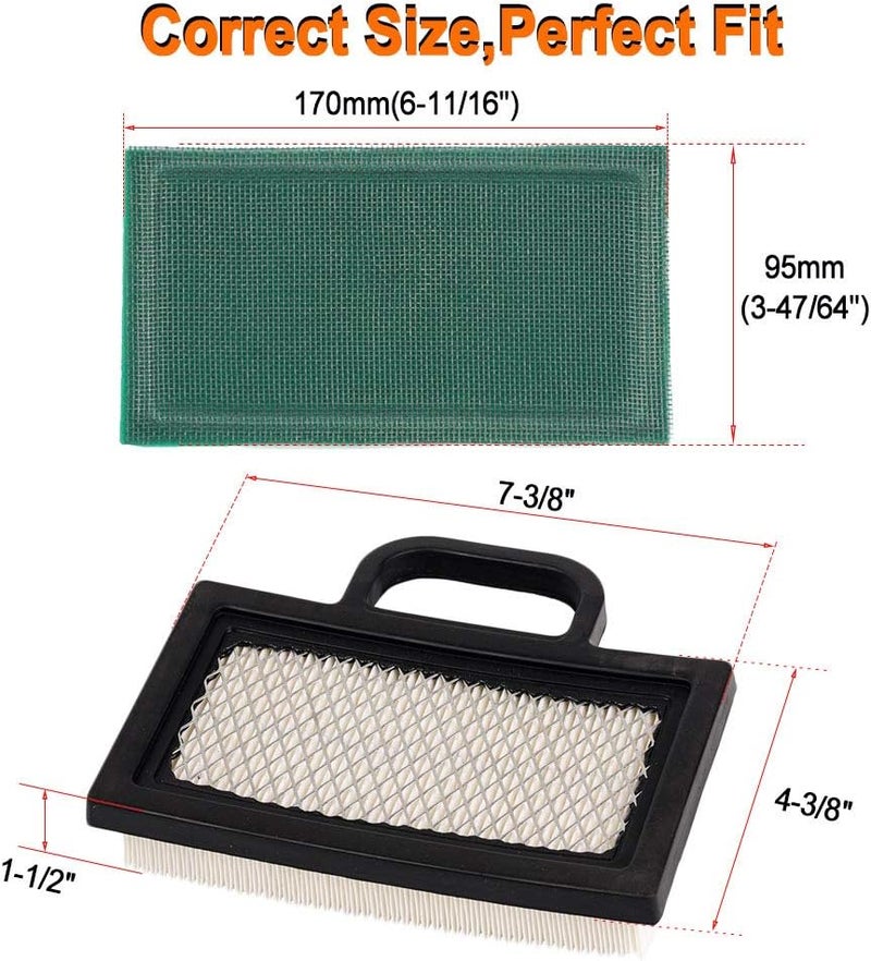 HIFROM Air Filters & Pre-Filters for Briggs & Stratton Lawn Mowers - Image 3