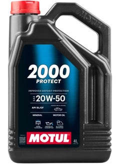 MOTUL Motul 2000 Protect 20W-50 Engine Oil - 4L 