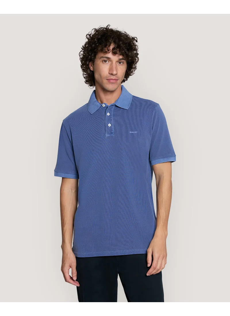 GANT Gant Sunfaded Piqué Polo Shirt
