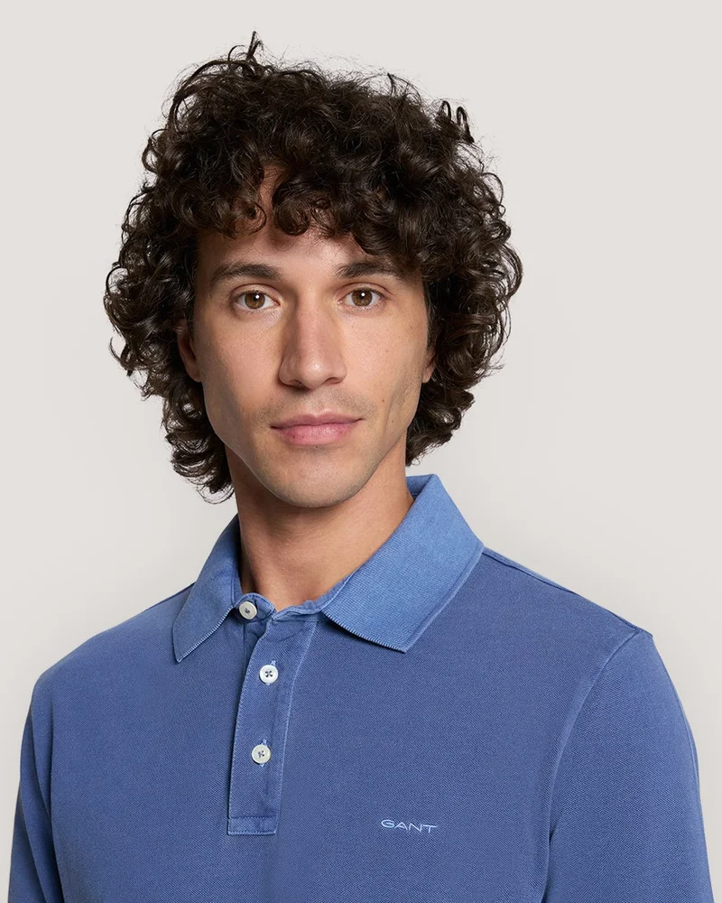 GANT  Gant Sunfaded Piqué Polo Shirt for Men | Best Price UAE