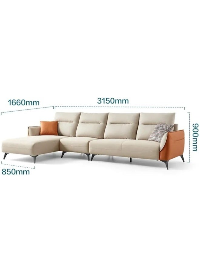 Modern L-Shaped Sectional Sofa - Image 2