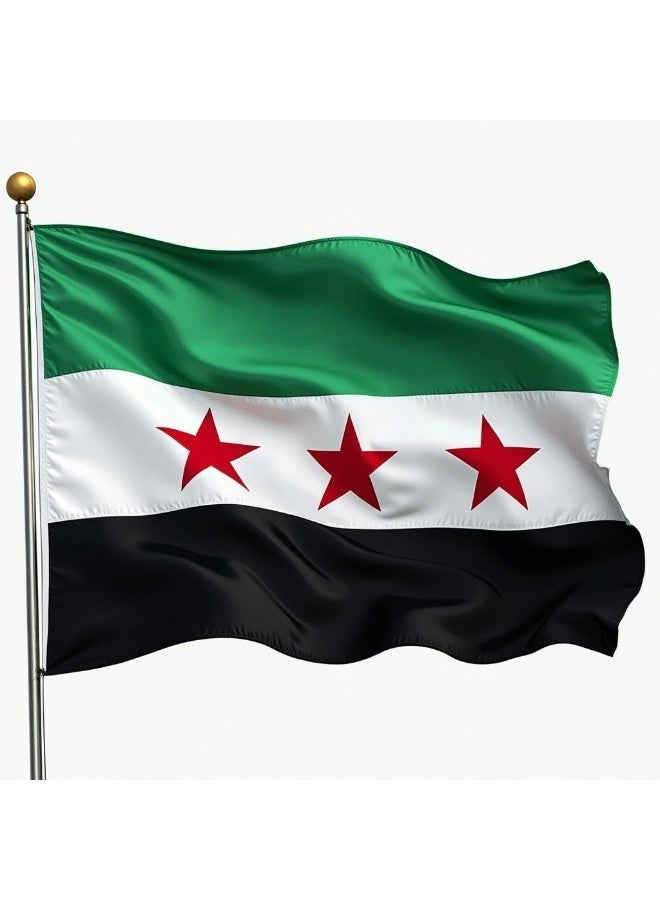 ARS علم BPA® السوري مع ثلاثة نجوم - Image 1