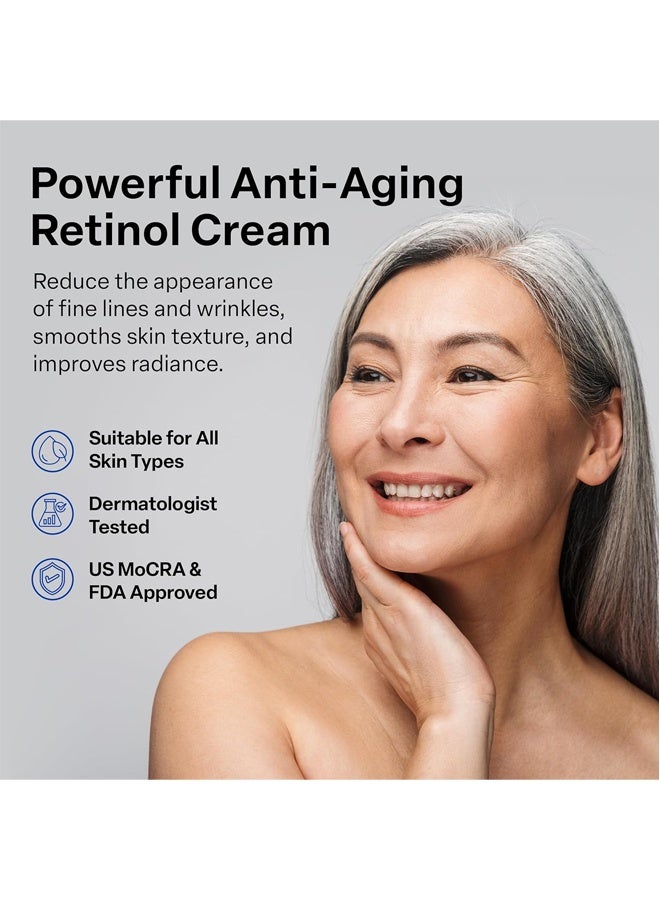 أيه313 A313 كريم الريتينول للوجه، علاج مضاد للشيخوخة، تفتيح البشرة وترطيبها، 50 جرام - Image 4