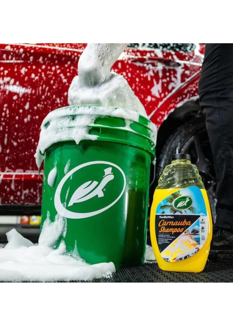 TurtleWax Carnauba Tropical Wash And Wax Shampoo  - Image 3