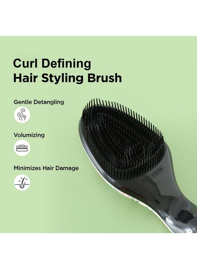 Hearts Hair Brush | Detangler Hair Brush | Flexible Bristles | Hair Brush With Paddle | Quick Drying Hair Brush | Suitable For All Hair Types | 3 Piece | Yz-80211W | Multicolor - Image 2