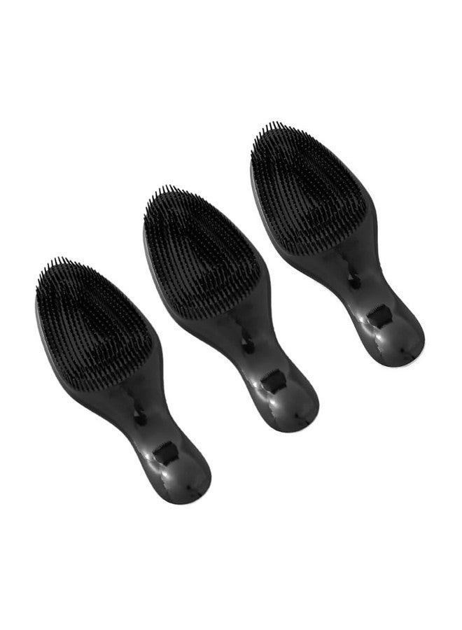 Hearts Hair Brush | Detangler Hair Brush | Flexible Bristles | Hair Brush With Paddle | Quick Drying Hair Brush | Suitable For All Hair Types | 3 Piece | Yz-80211W | Multicolor - Image 4