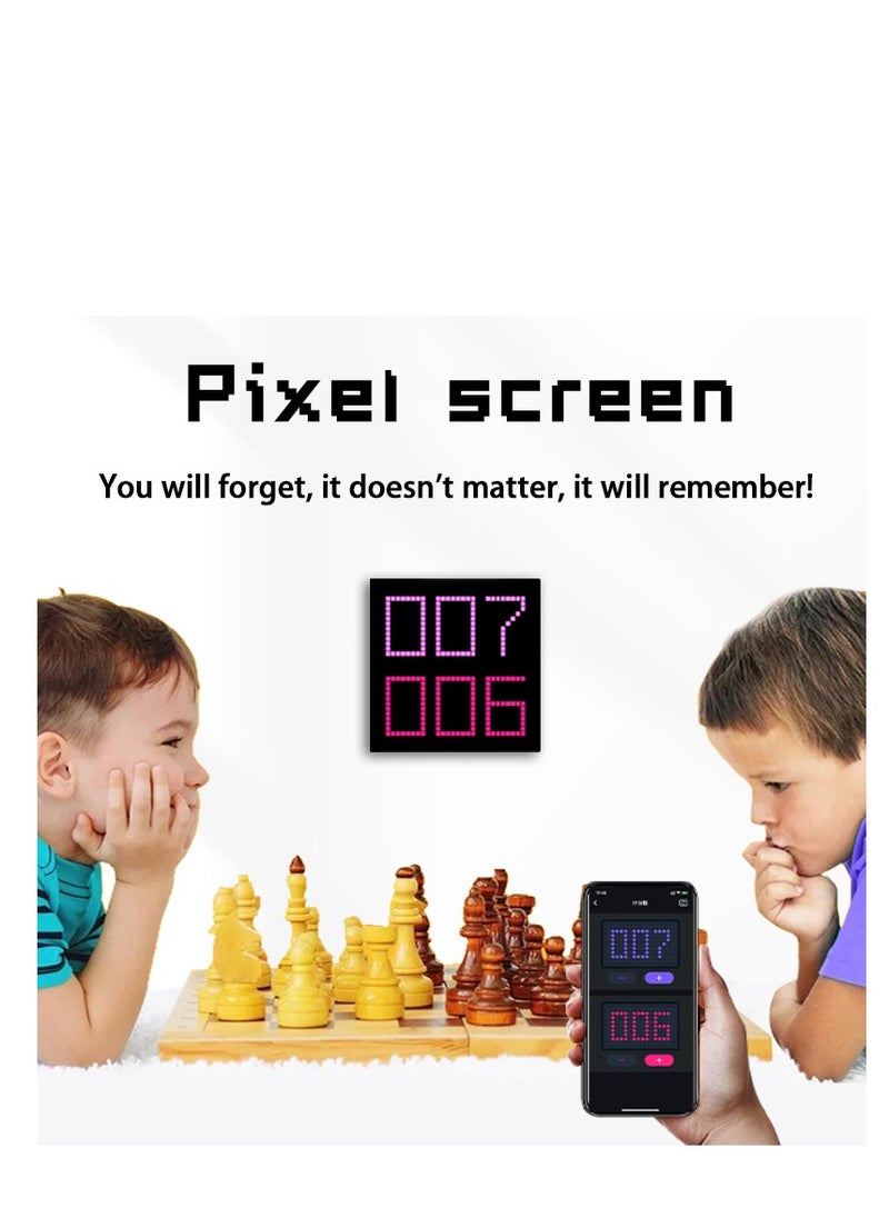 GULFLINK - 32*32 Led Smart Screen Pixel High Resolution New Led Display Screen Desktop Atmosphere Decoration Clock Pixel Panel Screen - Image 1