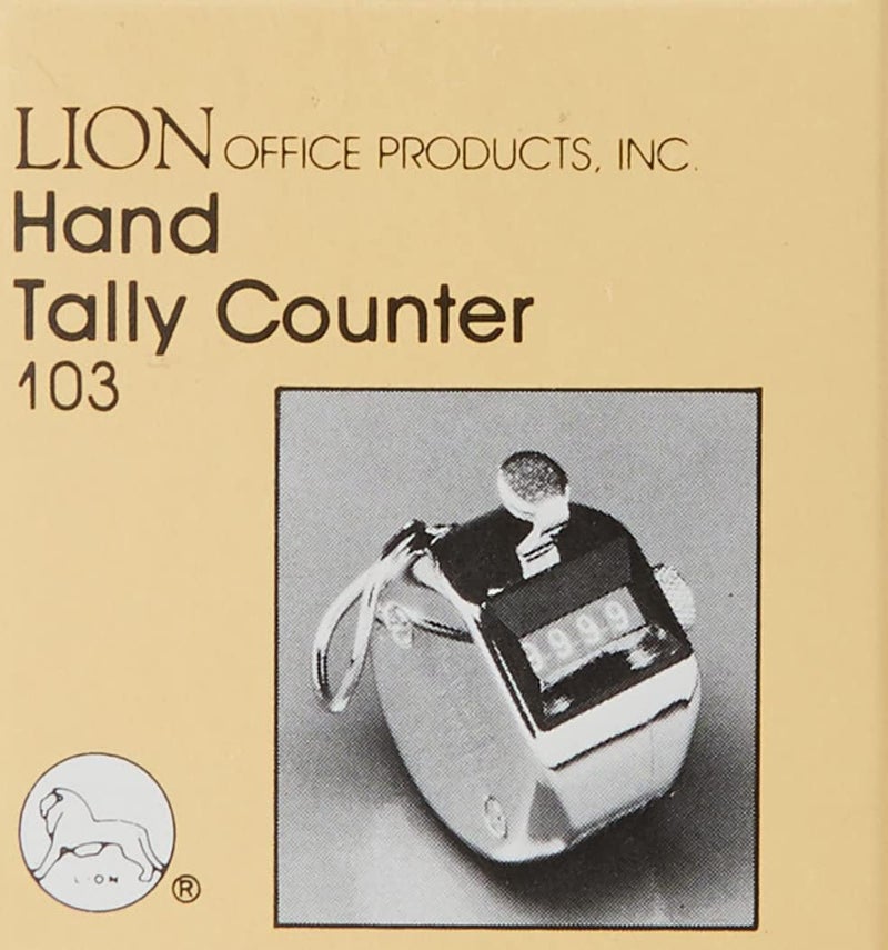 Lion Pro-Line Heavy Duty Hand-Held Tally Counter - Image 2