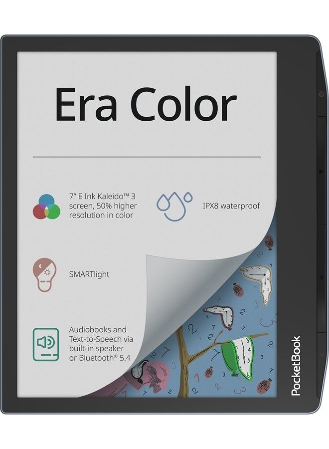 PocketBook Era Color 7" e-Reader | E Ink Kaleido 3 Display, 32GB Storage, SMARTlight Frontlight, Built-in Speaker & Bluetooth, Text-to-Speech, IPX8 Waterproof - Image 1