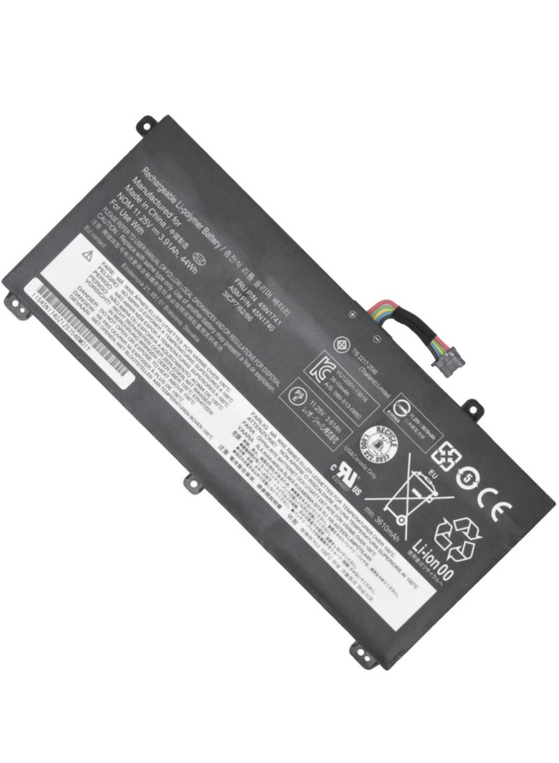 45N1742 Laptop Battery Compatible with Lenovo ThinkPad T550 T550s T560 W550 W550s P50S Series Notebook 45N1740 45N1741 45N1743 SB10K12721 00NY639 11.4V 44Wh 3900mAh - Image 2