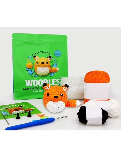 Padom Beginners Crochet Kit with Easy Peasy Yarn,Crochet Kits for Kids and Adults Crochet Kit for Complete Beginners with Step-by-Step Video Tutorials