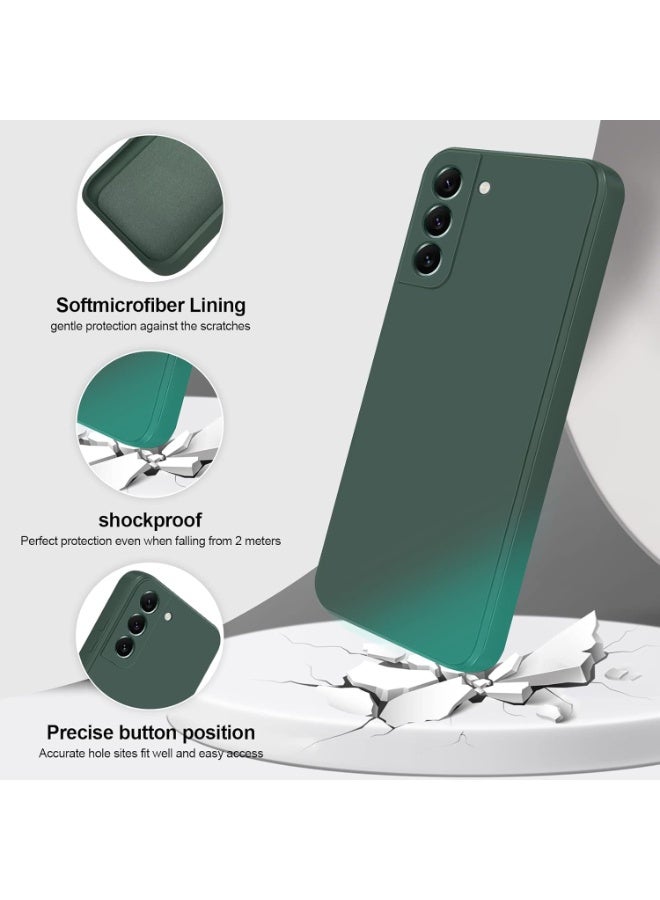 MUDISO Samsung Galaxy S22 5G Full Body Silky Soft Touch Phone Case with Camera Protection,Shockproof Cover with Microfiber Lining For Samsung Galaxy S22 5G - Image 2