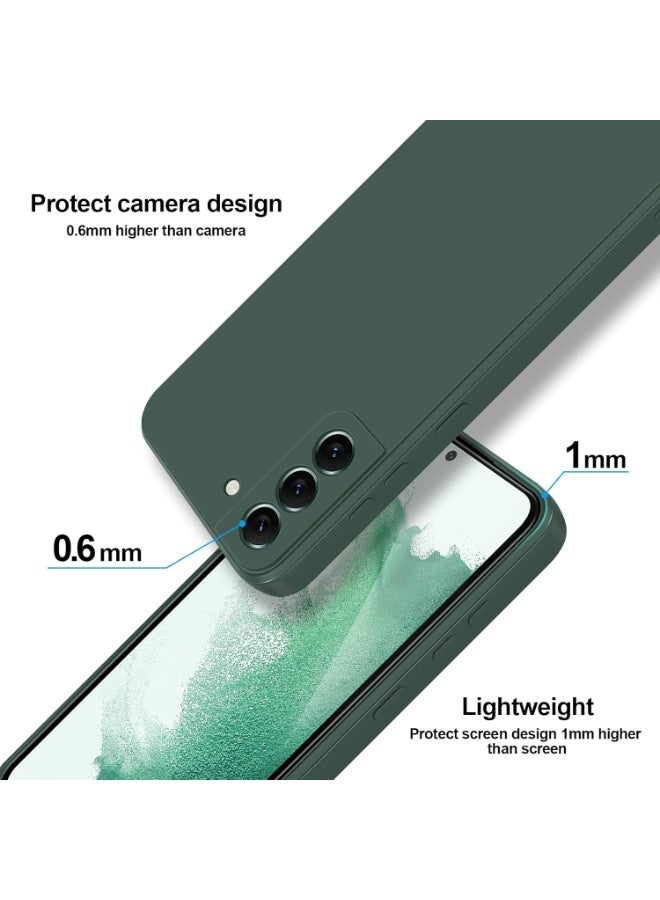 MUDISO Samsung Galaxy S22 5G Full Body Silky Soft Touch Phone Case with Camera Protection,Shockproof Cover with Microfiber Lining For Samsung Galaxy S22 5G - Image 4