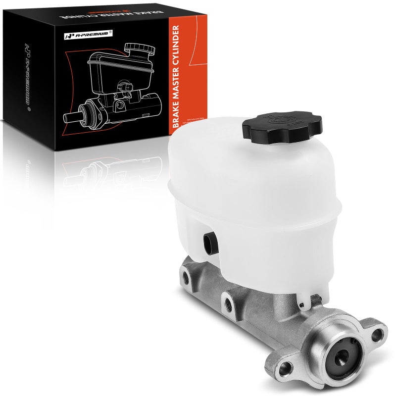 APremium Brake Master Cylinder with Reservoir and Cap Compatible with Chevy GMC and Cadillac Vehicles  Silverado 1500 Sierra 1500 Tahoe Yukon Express 1500 Escalade Savana 1500 Avalanche 1500