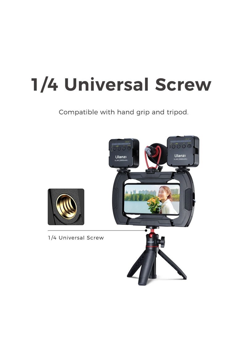 U-Rig Lite Smartphone Video Rig  Stabilizer Grip Tripod Mount Filmmaking Case - pzsku/Z5EF63EF437EC16AC83FDZ/45/_/1639901544/d297159f-c411-41f7-ae17-21875aaa3f67