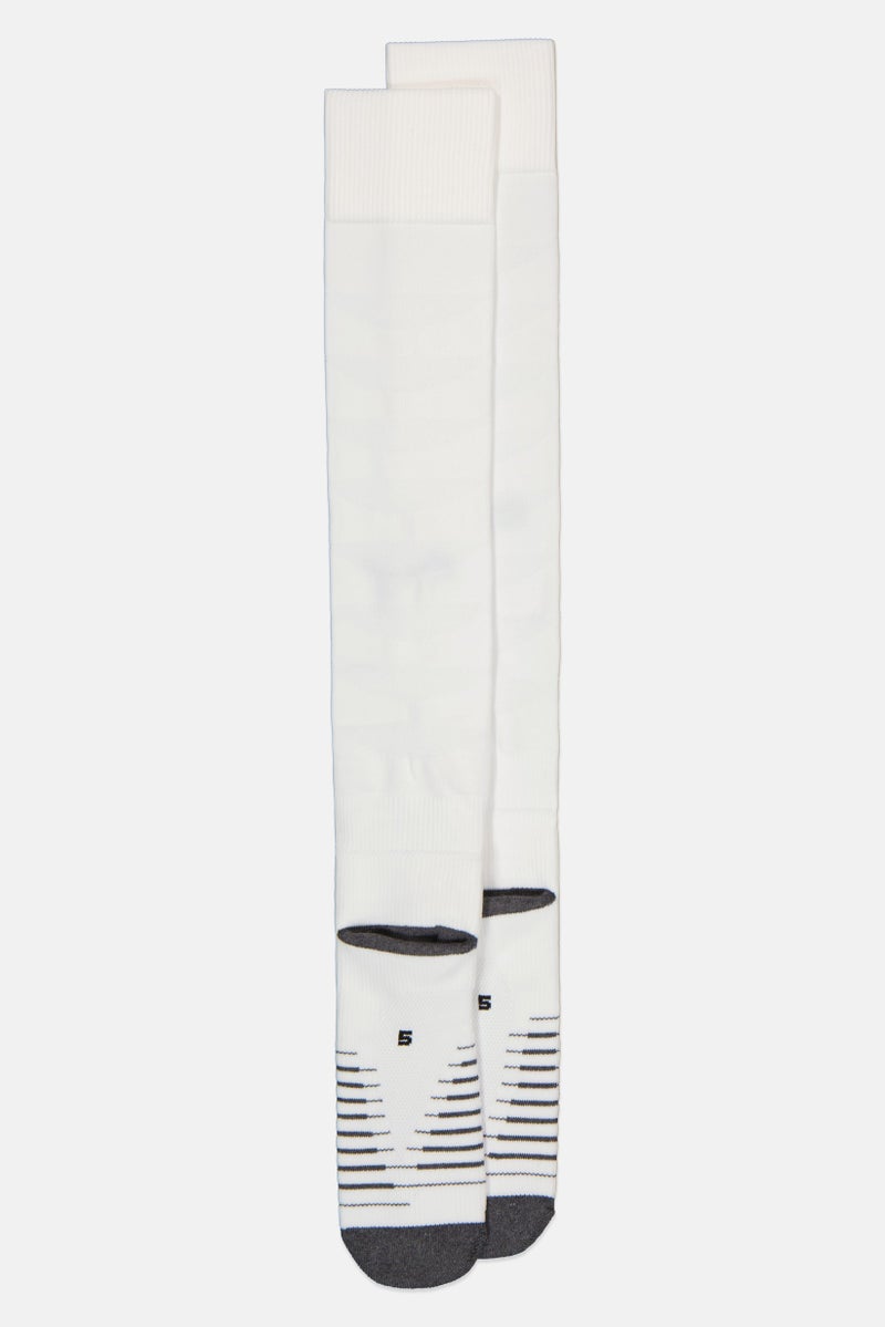 PUMA Men 1 Pair Brand Logo Football Knee-High Socks, White - Image 2