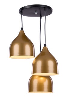 NAGAFA SHOP مصباح السقف النعام الذهبي الحديث 3M10G  - Image 1