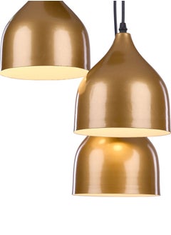 NAGAFA SHOP مصباح السقف النعام الذهبي الحديث 3M10G  - Image 2