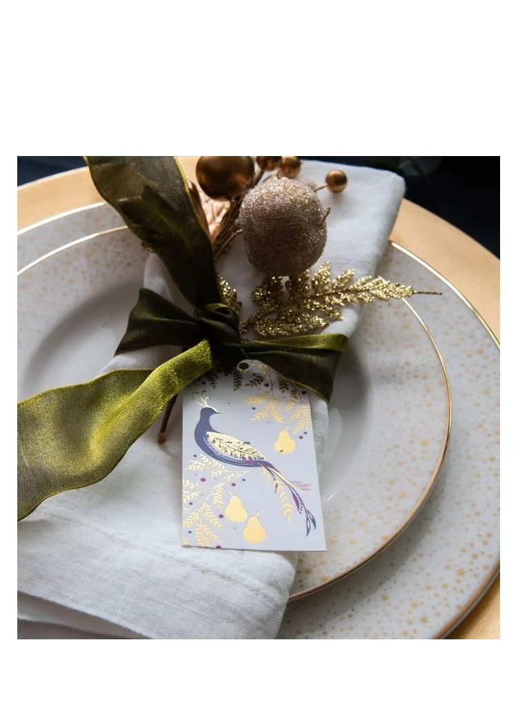 سارة ميلر Printed Gift Tags Elegant Design
