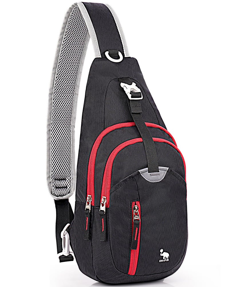 Kimlee OIWAS Sling Bag Crossbody Bags Men, Travel Hiking Chest Daypack for Women One Strap Backpack Lightweight Over Shoulder Bag - Image 1