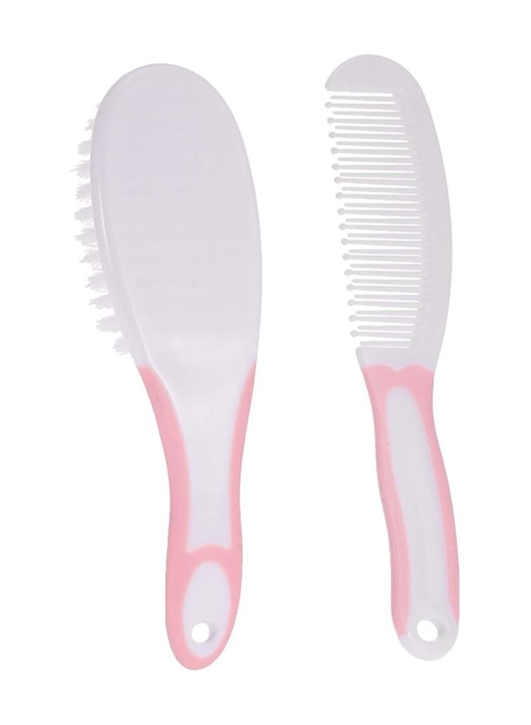 Pixie Baby Comb Set - White & Pink (Pack Of 2) - Image 2